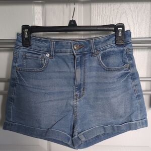 American Eagle Outfitters Light Blue Jean Shorts